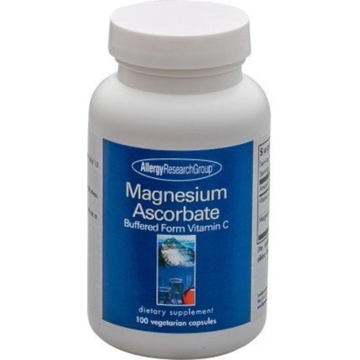 Allergy Research Group Magnesium Ascorbate - 100 cápsulas vegetales