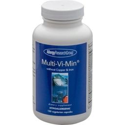 Allergy Research Group Multi-Vi-Min® brez bakra in železa