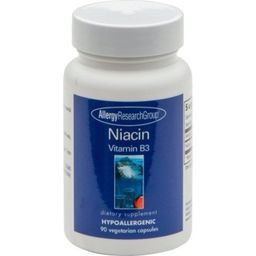 Allergy Research Group Niacin (Vitamin B3) - 90 veg. kapsule