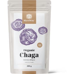 MycoWay Bio Chaga Pulver - 200 g