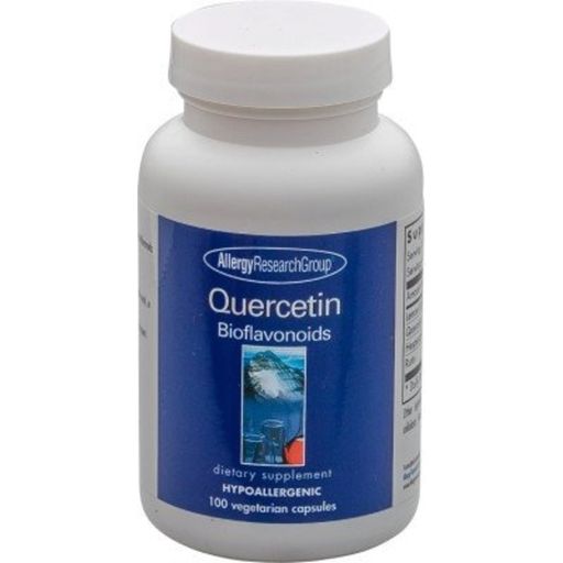 Allergy Research Group Quercetin med bioflavonoider - 100 veg. kapslar