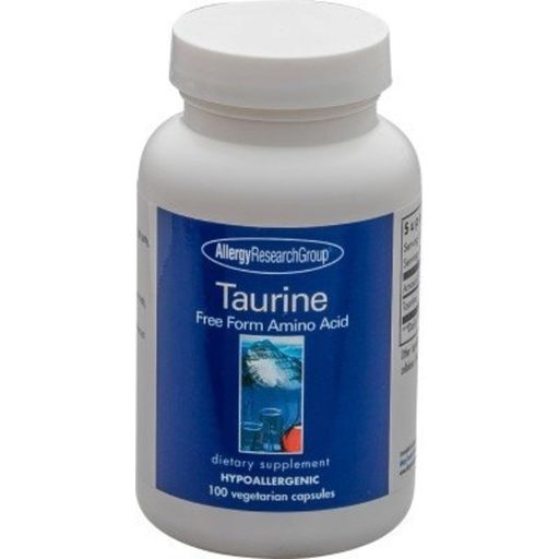 Allergy Research Group Taurine 500mg - 100 cápsulas vegetales