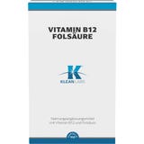 KLEAN LABS Vitam&iacute;n B12 kyselina listov&aacute;
