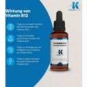 KLEAN LABS Vitamín B12 methylkobalamin, kapky - 30 ml