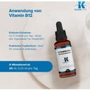 KLEAN LABS Vitamín B12 methylkobalamin, kapky - 30 ml