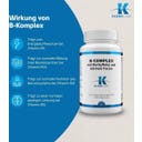 B-komplex s metylfolátom a vnútorným faktorom - 60 kapsúl