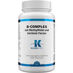 B-kompleks s metilfolatom i intrinsic factor - 60 kaps.