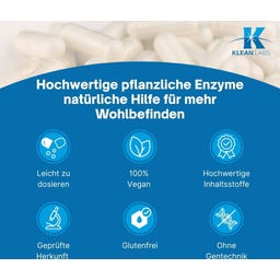 KLEAN LABS PlantZyme Gluten - 90 gélules