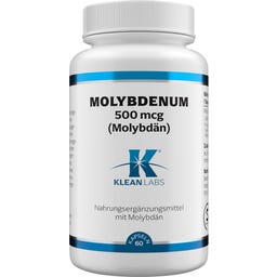 KLEAN LABS Molybdenum 500 mcg  - 60 veg. kapsule