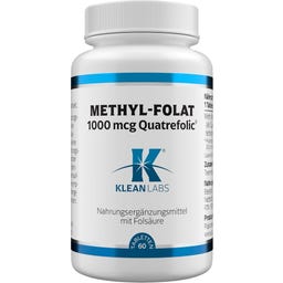KLEAN LABS Methylfolát 1000 mcg - 60 tablet