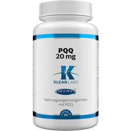 KLEAN LABS PQQ 20 mg - 60 Kapslar