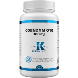 KLEAN LABS Coenzima Q10 100 mg - 60 Cápsulas