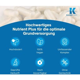 KLEAN LABS Nutrient Plus - 180 Kapslar