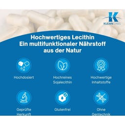 KLEAN LABS Lecithin 1200 mg - 100 softgels