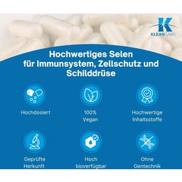 KLEAN LABS Seleeni 200 mcg - 100 kapselia