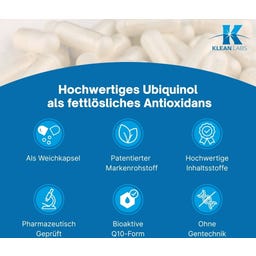 KLEAN LABS Ubiquinol 100 mg - 60 gélules