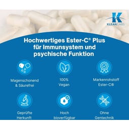 KLEAN LABS Ester-C® Plus - 100 Cápsulas