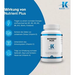 KLEAN LABS Nutrient Plus - 180 Kapslar