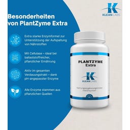 KLEAN LABS PlantZyme Extra - 90 kaps.
