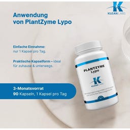 KLEAN LABS PlantZyme Lypo - 90 kaps.