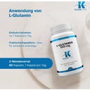 KLEAN LABS L-Glutamine 500 mg - 60 Kapslar