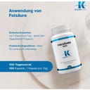 KLEAN LABS Folic Acid 400 - 100 capsules