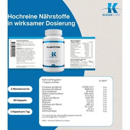 KLEAN LABS PlantZyme - 90 capsule