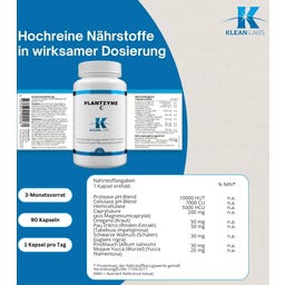 KLEAN LABS PlantZyme C - 90 capsule