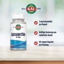 KAL Astaxanthin 5 mg - 60 veg. kapsúl