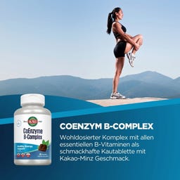 KAL Coenzyme B-Complex Chewable - 60 chewable tablets