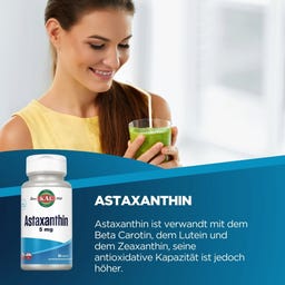 KAL Astaxanthin 5 mg - 60 veg. kapsúl