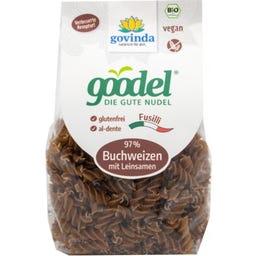 Goodel - Fusilli di Grano Saraceno e Semi di Lino Bio - 250 g