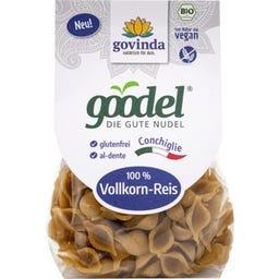 Govinda Bio Goodel Conchiglie celozrnná rýže - 250 g