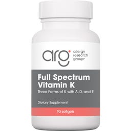 Allergy Research Group® Full Spectrum Vitamin K - 90 Cápsula moles