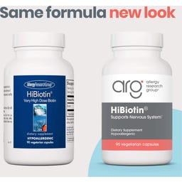 Allergy Research Group HiBiotin™ - 90 veg. kapselia