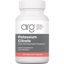 Allergy Research Group® Potassium Citrate - 120 veg. capsules