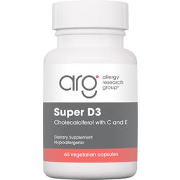 Allergy Research Group® Super D3 - 60 veg. capsules