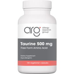 Allergy Research Group® Taurine 500mg - 100 veg. capsules