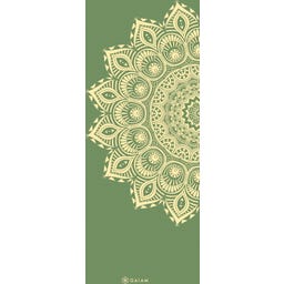 Yogamatta 6 mm, Olive Haze Mandala Printed - 1 st.