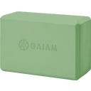 GAIAM Yoga Block, Vintage Green - 1 kos