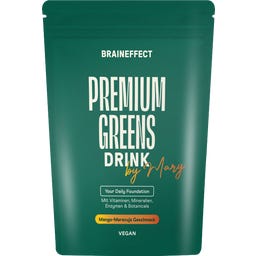 BRAINEFFECT Premium Greens Drink - Mango-Maracuja