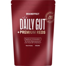 BRAINEFFECT Daily Gut + Premium Reds - Czerwone owoce