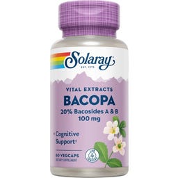Solaray Bacopa - 60 veg. kapslar