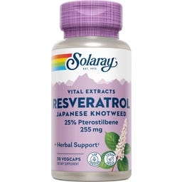 Solaray Super Resveratrol Capsules - 30 veg. capsules