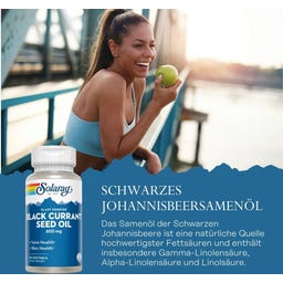 Schwarzes Johannisbeersamenöl (Black Currant Seed Oil) - 90 Softgels