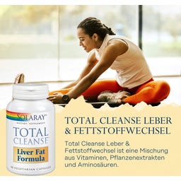 Total Cleanse Leber & Fettstoffwechsel Kapseln - 90 veg. Kapseln