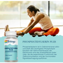 Solaray Phosphatidylserine Plus - 60 Kapseln