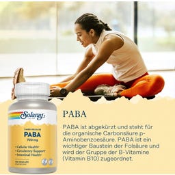Solaray PABA - 100 Kapseln