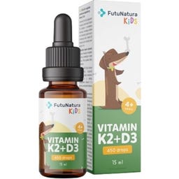 FutuNatura Kids Vitamin K2+D3 Drops - 15 ml