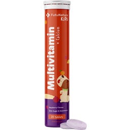 FutuNatura Kids Multivitamin + Calcium Tabs - 20 compresse effervescenti